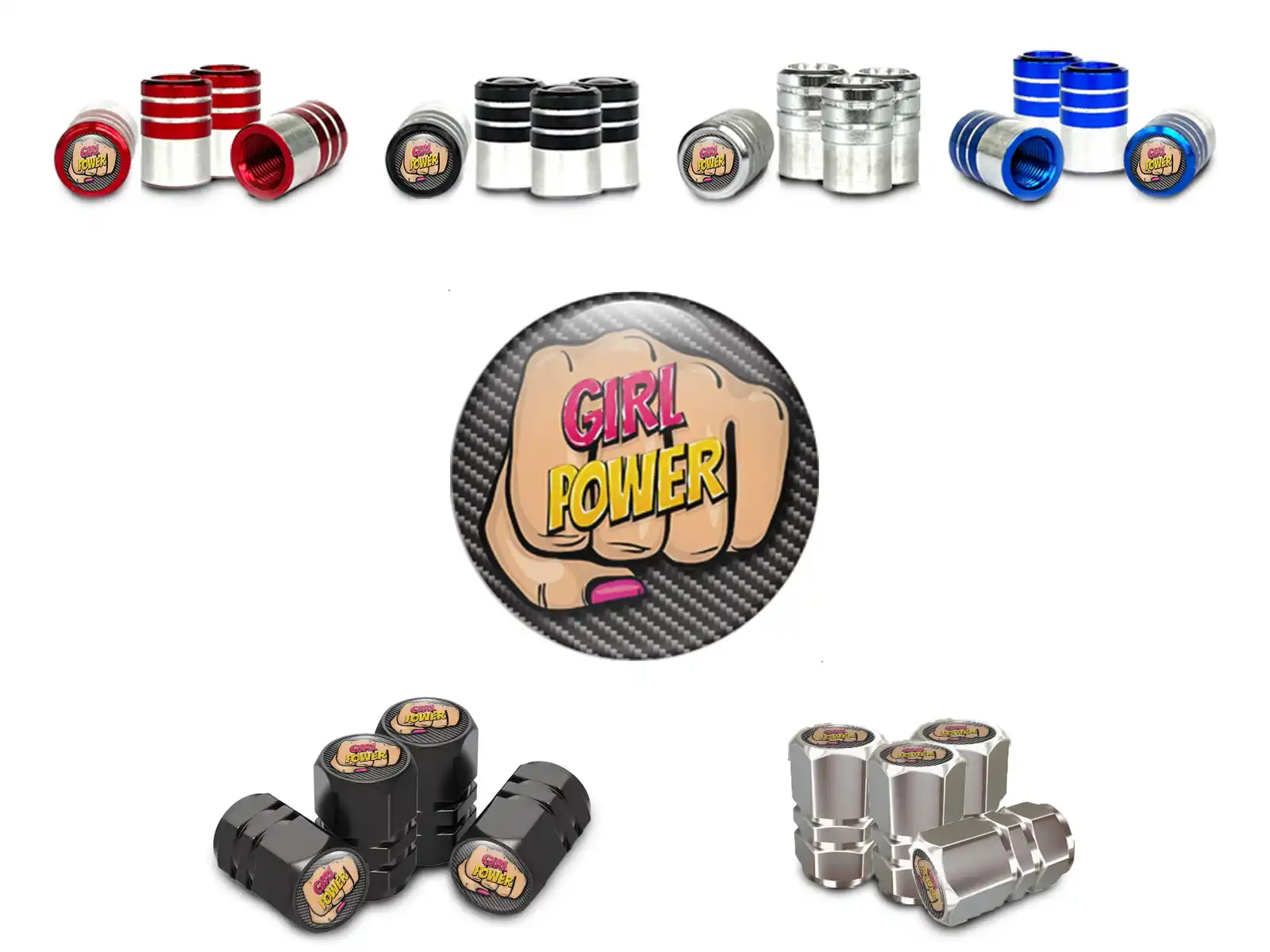 Tire Valve Stem Caps Bicycle Standard Design